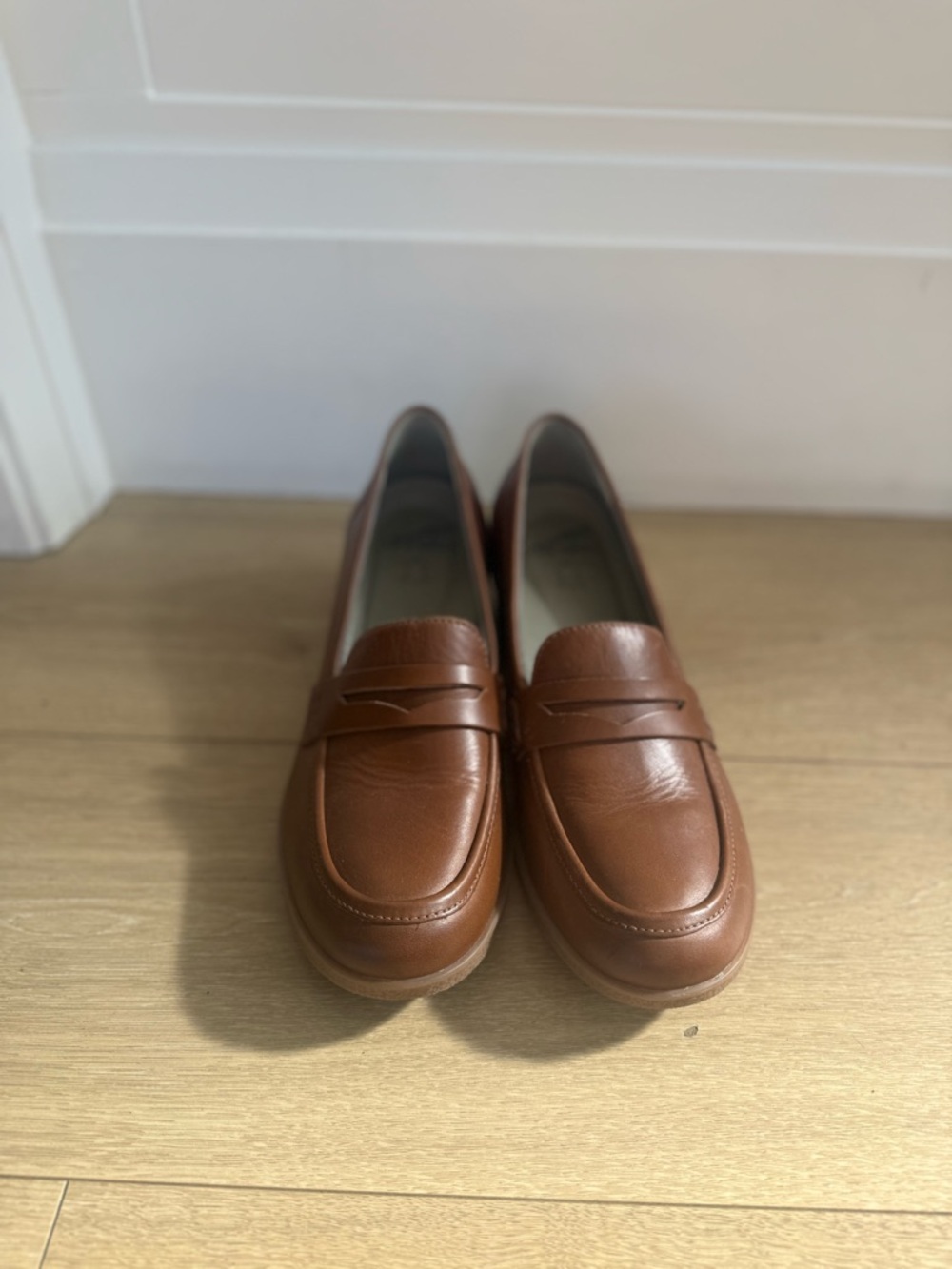 NWOT-Dansko Danica Classic Brown Leather Penny Loafers for Women - Picture 2 of 5